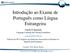 Introdução ao Exame de Português como Língua Estrangeira