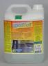Desinfetante de uso geral, também indicado para remoção de manchas e alvejamento de roupas de algodão e poliéster / algodão.