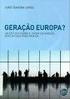 Geração Europa? Um Estudo sobre a Jovem Emigração Qualificada para França, de João Teixeira Lopes, por Victor Pereira RECENSÃO