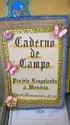 Caderno de Campo 2014