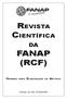 REVISTA CIENTÍFICA FANAP (RCF) NORMAS PARA ELABORAÇÃO DE ARTIGOS. Versão do dia 03/09/2005