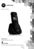 Téléphone numérique. Motorola T3. Modèles: T301, T302, T303 et T304. Attention: Chargez le combiné pendant 24 heures avant de l utiliser.