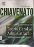 TGA - TEORIA GERAL DA ADMINISTRAÇÃO