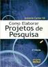 ELABORAÇÃO DO PROJETO DE PESQUISA