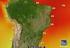 Temperatura do nordeste brasileiro via análise de lacunaridade