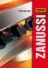 ZANUSSI Professional ZANUSSI Professional N900