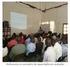 SEMINÁRIO DE AVALIAÇÃO DO PROCESSO DE CAPACITAÇÃO EM MOÇAMBIQUE 27 e 28 de Outubro em Chinhambudzi / Manica 30 e 31 de Outubro 2014 em Maputo