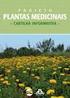 Levantamento das plantas medicinais utilizadas pela população de São José dos Cordeiros, Paraíba, Brasil