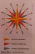 Com base nos pontos foram determinadas direções intermediárias, conhecidas como. pontos : nordeste (NE), (NO), sudeste (SE) e (SO).