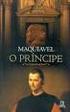 Introdução Maquiavel, O Príncipe
