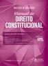 Manual de Direito Constitucional (2015) - 3a ed.: Revista, ampliada e atualizada Editora Juspodivm In: