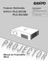 PLC-XU106K. Projector Multimédia. Manual do Proprietário MODELO PLC-XU106. Rede suportada