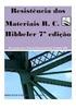RESISTÊNCIA DOS MATERIAIS II CARREGAMENTO AXIAL PARTE I