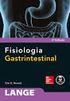 Sumário. Anatomia funcional do trato gastrintestinal e dos órgãos que drenam nele 1