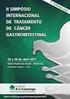 II Simpósio Internacional Câncer de Cabeça e Pescoço 2 de agosto de 2013
