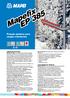 Mapefix EP 385. Fixação química para cargas estruturais