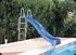 Pranchas de saltos, trampolins, plataformas e escorregas Diversão para sua piscina