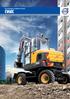 ESCAVADEIRA COMPACTA VOLVO ew60c