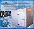 Controle para unidades frigoríficas, estáticas ou ventiladas até 2HP. Soluções inovadoras para Câmaras frigoríficas. Tecnología e Evolução