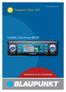 Navegação Rádio MP3 TravelPilot Rome Europe NAV56E Instruções de serviço e de montagem
