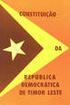 Constituição da República Democrática de Timor-Leste