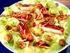 Caesar Salada de alface romana com molho Caesar, croutons de pão e lascas de parmesão Roman lettuce, Caesar sauce, bread croutons, parmesan shavings