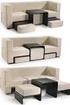 system Ultramodular, System é a coleção de sofás compactos perfeita, conferindo muito estilo e conforto ao ambiente.