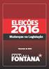 CARTILHA ELEITORAL 2016