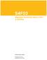 S4F03. Migração financeira para o SAP S/4HANA ESTRUTURA DO CURSO. Versão do curso: 03 Duração do curso: 2 Dias