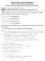 Map05 - Métodos Matriciais Computacionais Mat Álgebra Matricial Computacional Primeiro Exercicio Computacional, entregar ao Prof: 22/10/2012