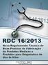 CHECKLIST DA RDC 16/2013