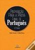 Modelo de Prova Final de Língua Portuguesa 3