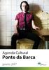 Agenda Cultural. Ponte da Barca