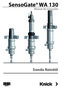 SensoGate WA 130. Manual de Instruções. Sonda Retrátil