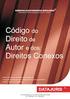 CÓDIGO DO DIREITO DE AUTOR E DOS DIREITOS CONEXOS