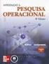 Introdução à Pesquisa Operacional