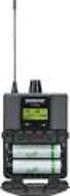 Professional Wireless Bodypack Receiver P3RA USER GUIDE