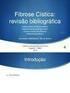 DIABETES RELACIONADA À FIBROSE CÍSTICA (DRFC): REVISÃO DA LITERATURA