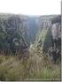 Palavras chave: Campos de Cima da Serra Canyons - Configuração geológicogeomorfológica