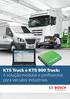 KTS Truck e KTS 900 Truck: A solução modular e profissional para veículos industriais