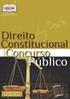 APOSTILA DE DIREITO CONSTITUCIONAL I