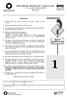 Universidade Estadual do Centro-Oeste 2º Concurso Vestibular /01/05