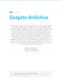 Seagate Antivirus. Seagate Technology LLC S. De Anza Boulevard Cupertino, CA USA