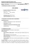 Ficha de Informações de Segurança de Produtos Químicos. Página 1 de 8 Produto: ICON GARDEN Data / Atualizada em: 14/05/2003 ICON GARDEN