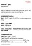 MEDICAMENTO SIMILAR EQUIVALENTE AO MEDICAMENTO DE REFERÊNCIA. APRESENTAÇÃO Gel - 0,25 mg/g (0,025%) em bisnaga com 25g.