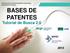 BASES DE PATENTES. Tutorial de Busca 2.0