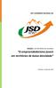 XXIV CONGRESSO NACIONAL JSD MOÇÃO JSD DISTRITAL DE VILA REAL. O empreendedorismo jovem em territórios de baixa densidade