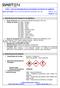 2 IDENTIFICAÇÃO DE PERIGOS Classificação do Produto Aerossol Categoria 2 Gases sob pressão Gás comprimido ATENÇÃO