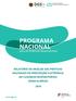 PROGRAMA NACIONAL para as Doenças Respiratórias