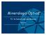 Mineralogia Óptica. T3- As Indicatrizes dos Minerais PEM-6020